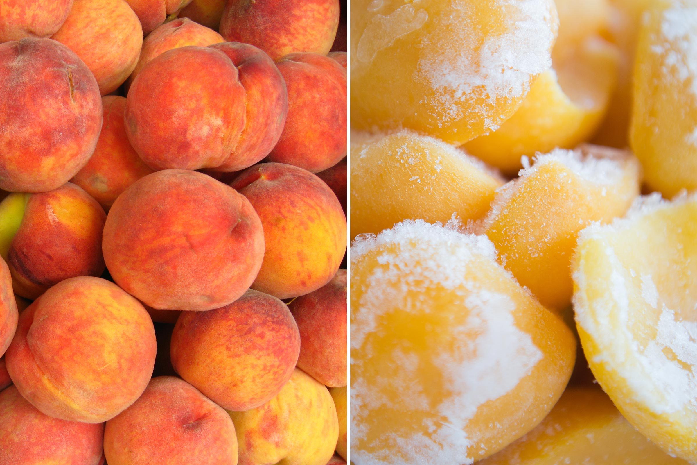 Fresh vs. Frozen Peaches: When to Use Each Type