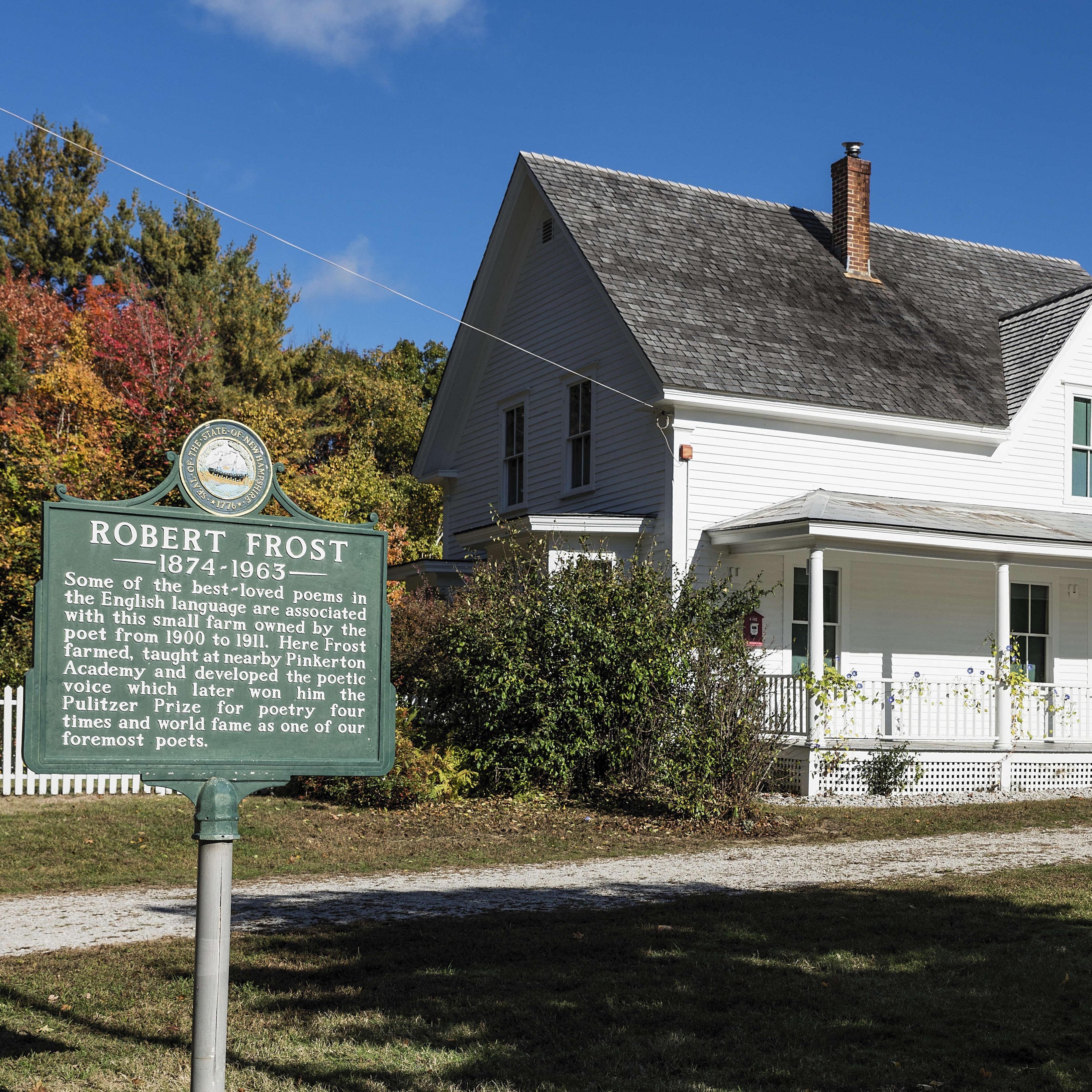 The Frost place farm tour New Hampshire
