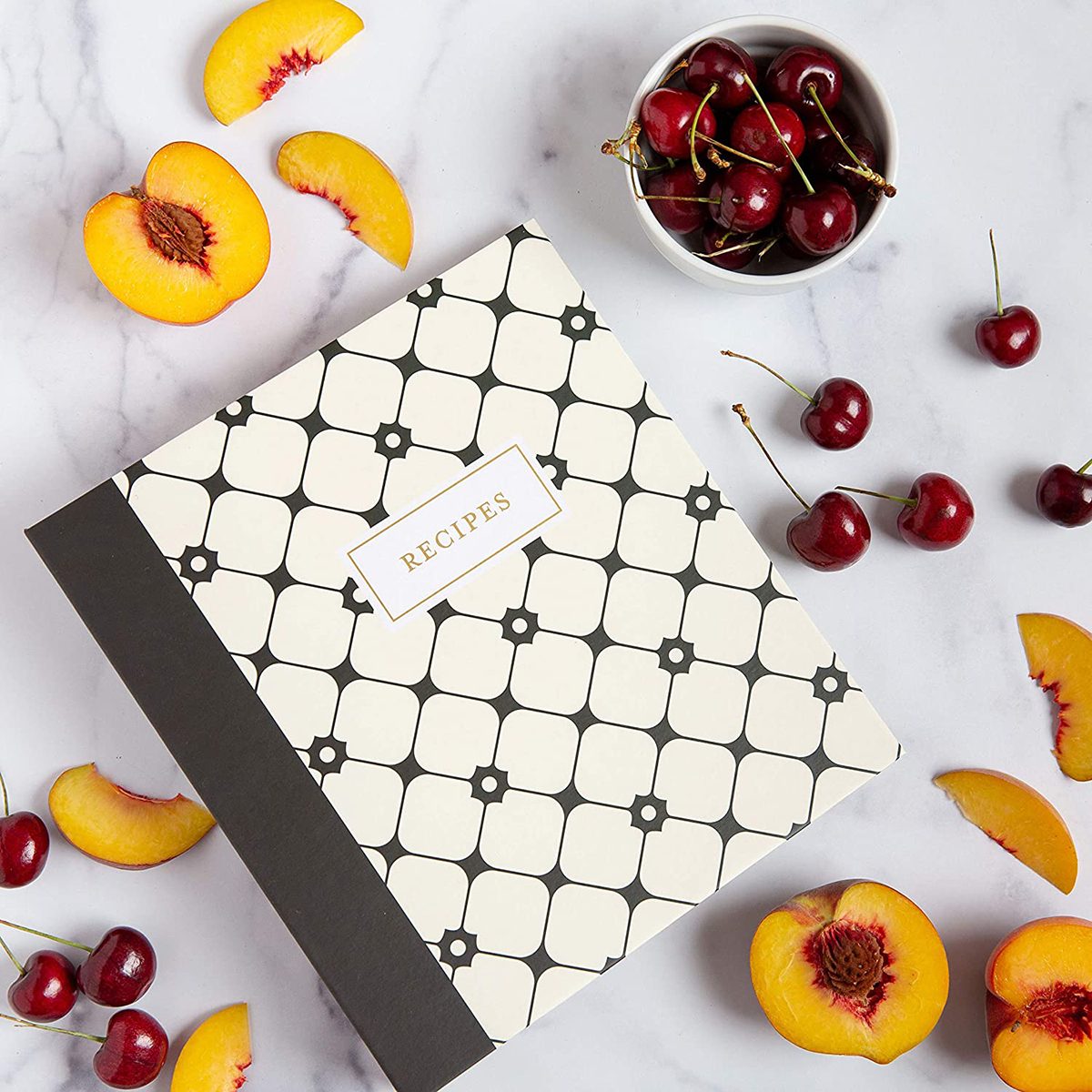 Recipe Binder Black And White