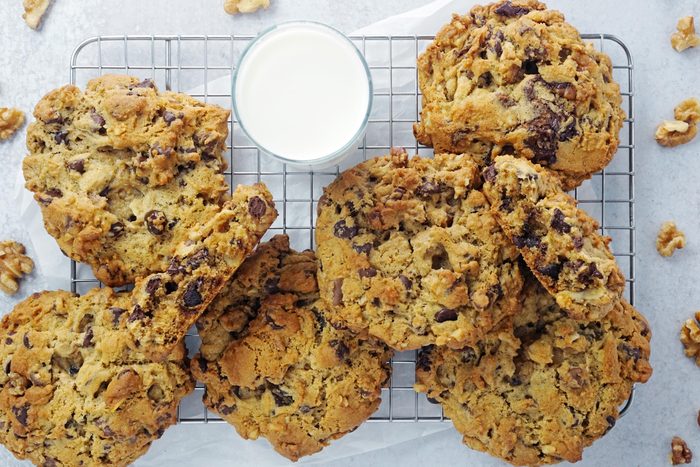 cookies on a cooling rack