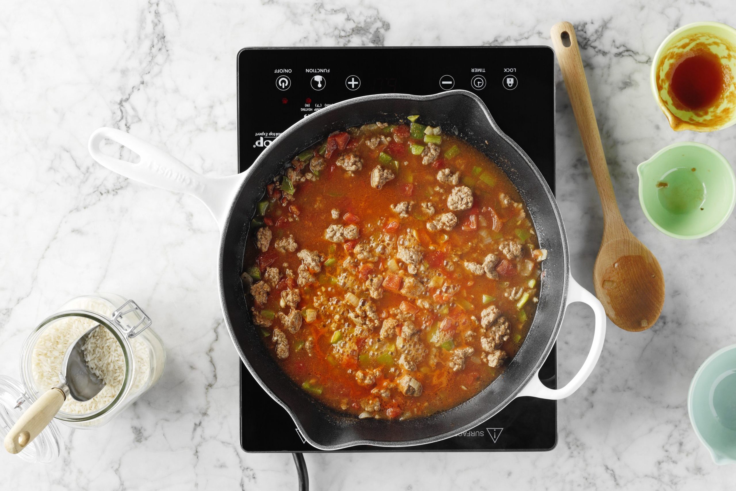 air frier stuffed peppers