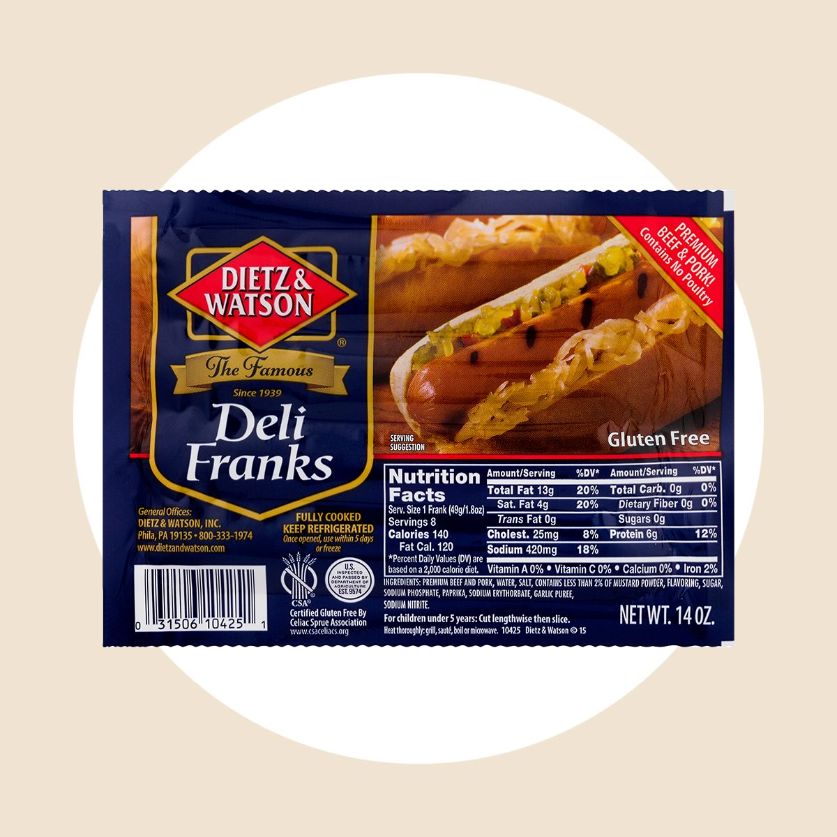 Dietz And Watson Hot Dogs