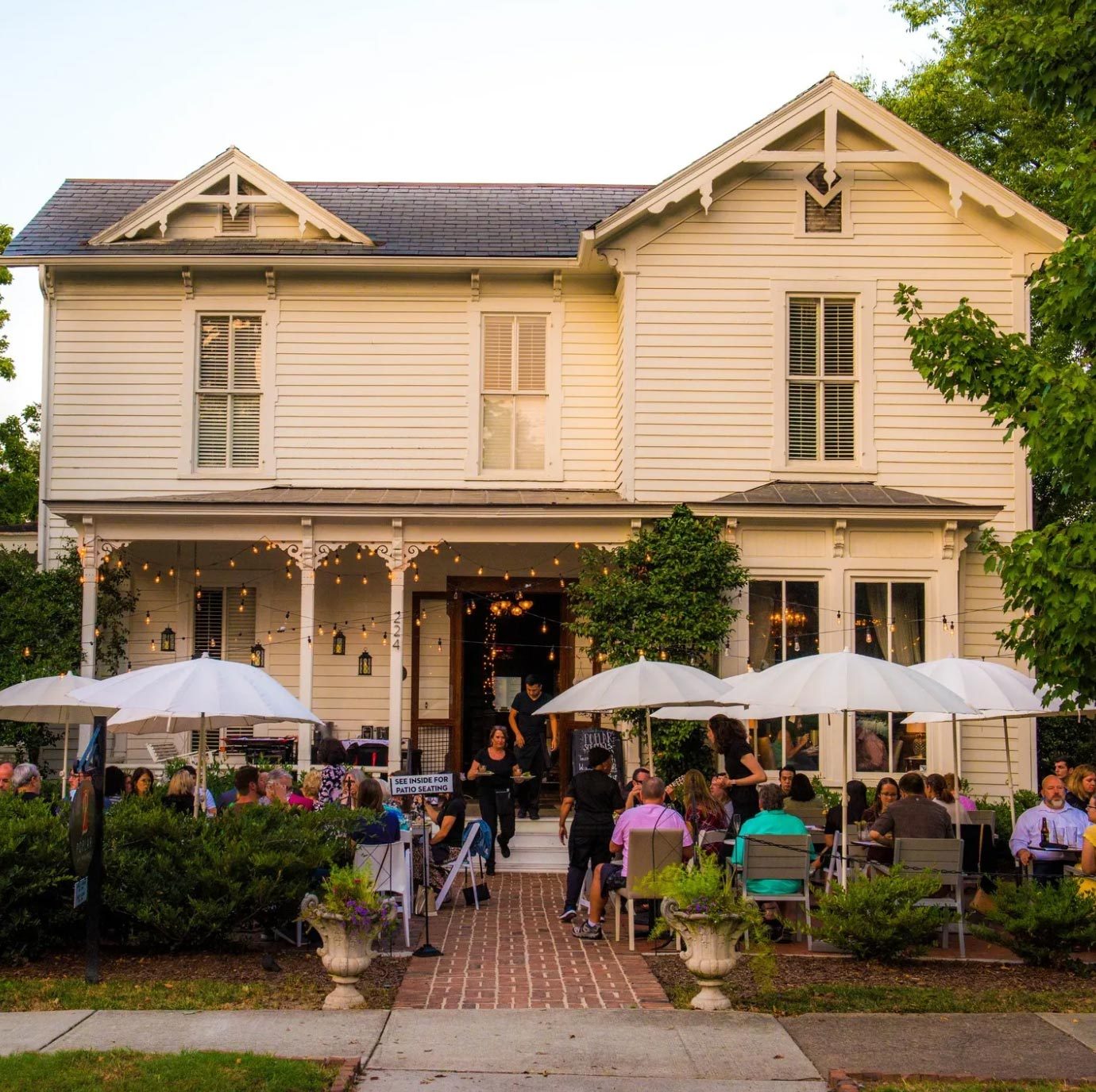 Poplar Tapas Wine Spirits restaurant exterior 