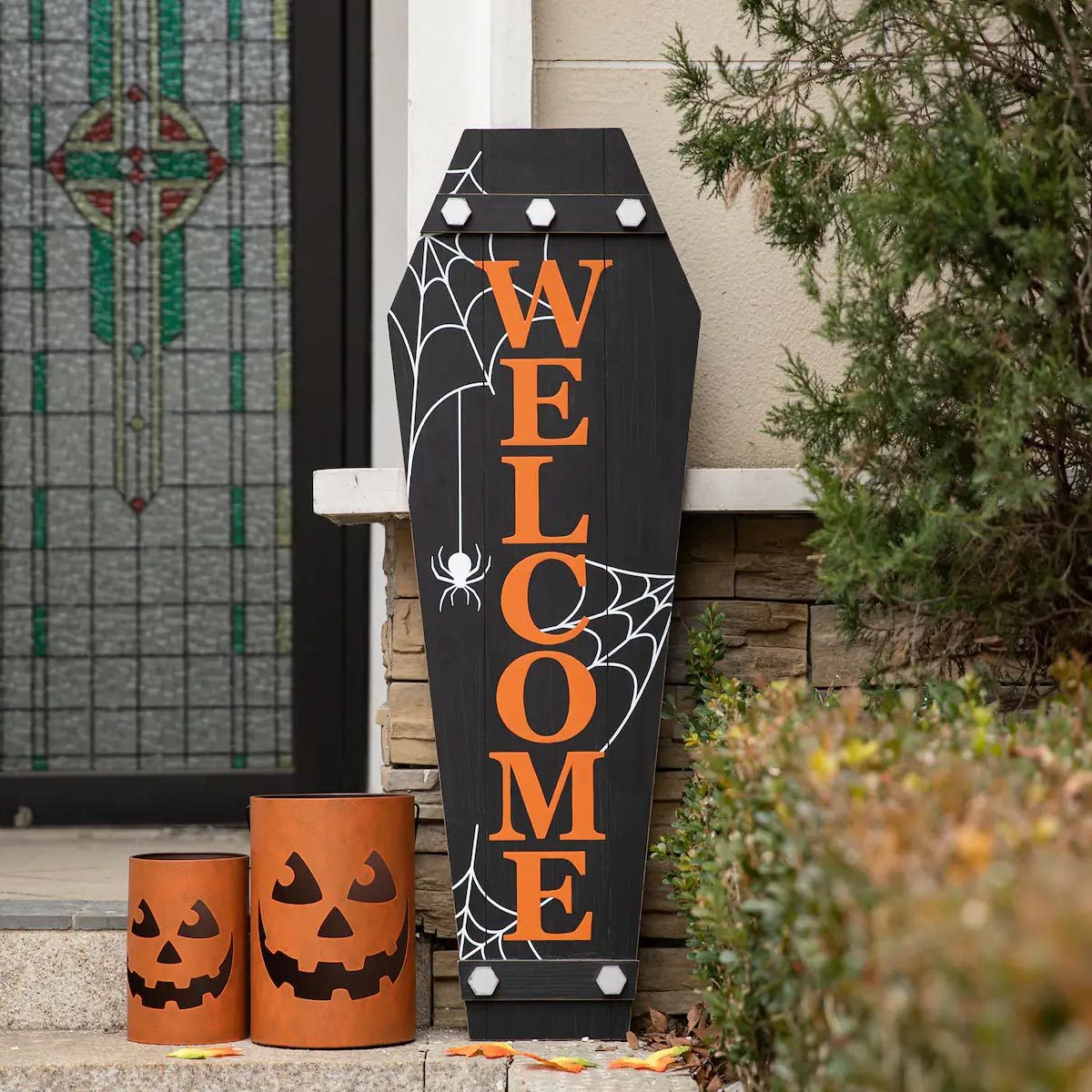 Coffin Welcome Sign