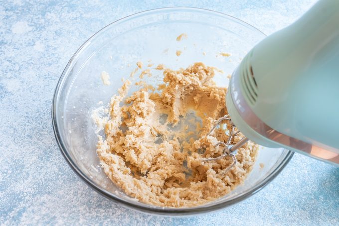 cream the butter and sugar for blueberry boy bait