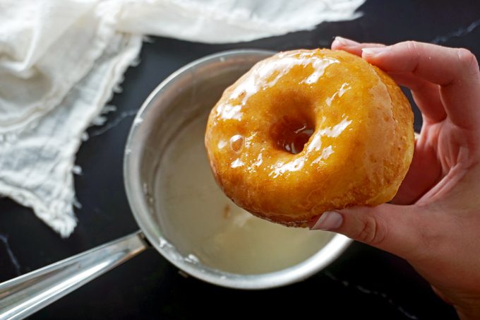 Copycat Krispy Kreme donut glaze