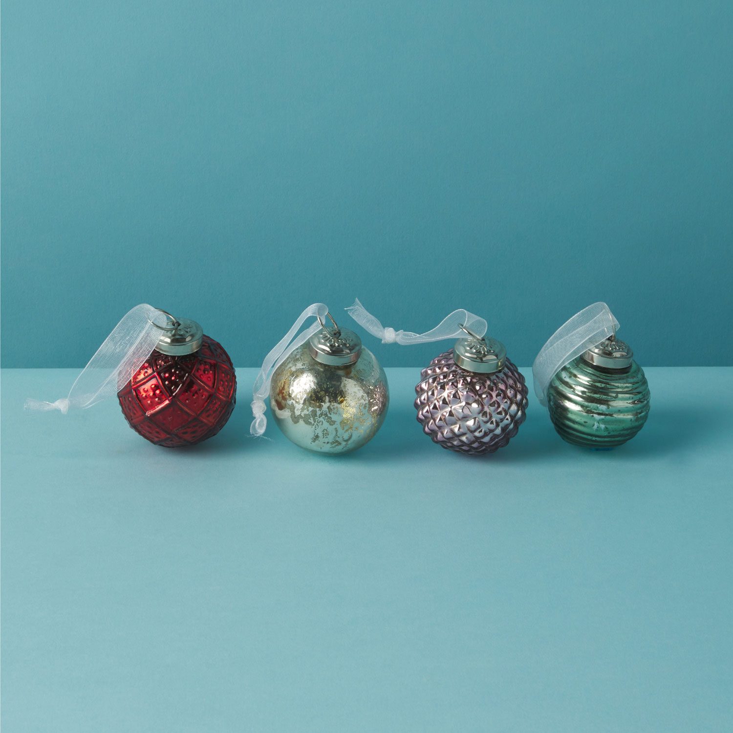 Glass Ornament Set