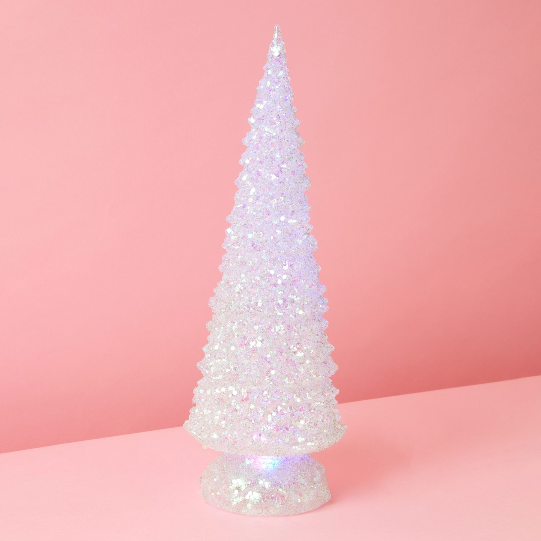 Light Up Glitter Tree