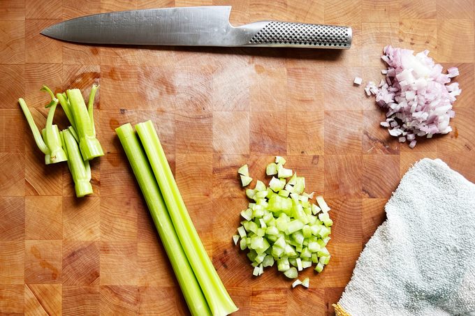Dolly Parton's Chicken Salad vegetables