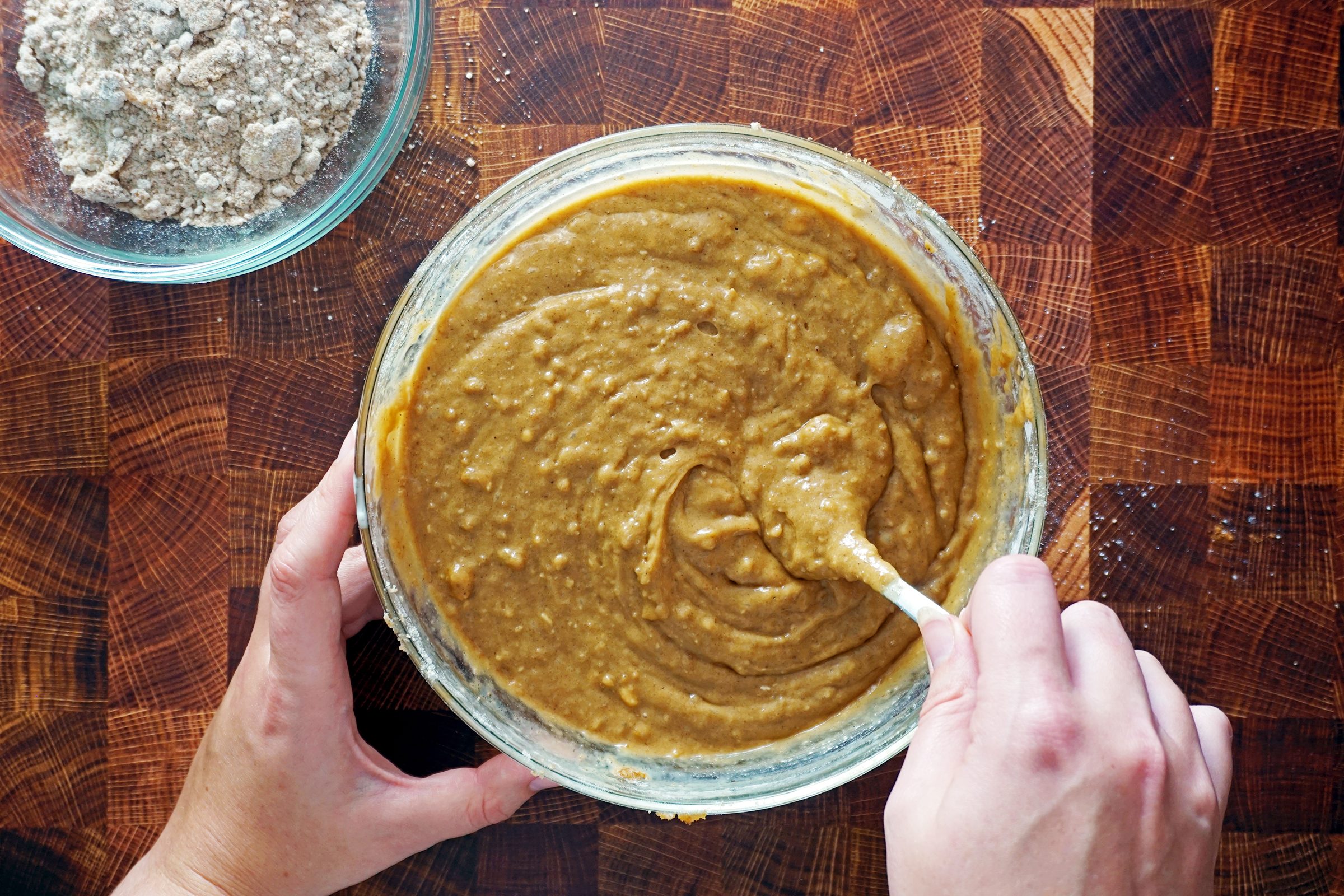 Cowboy Bread wet ingredients