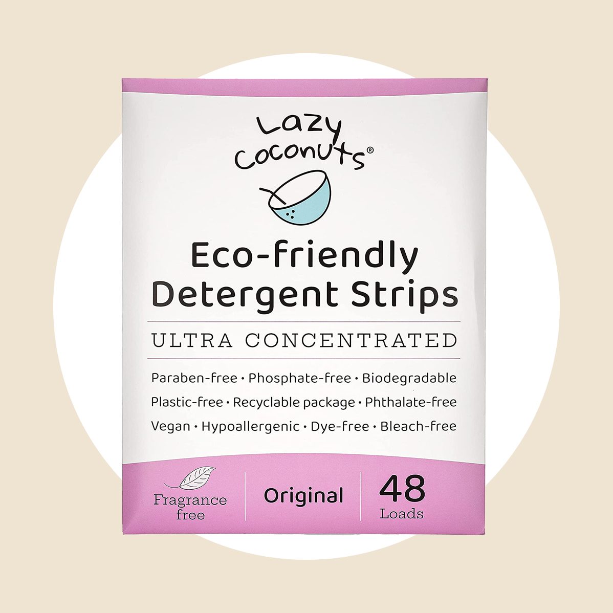 Lazy Coconuts Laundry Detergent Sheets