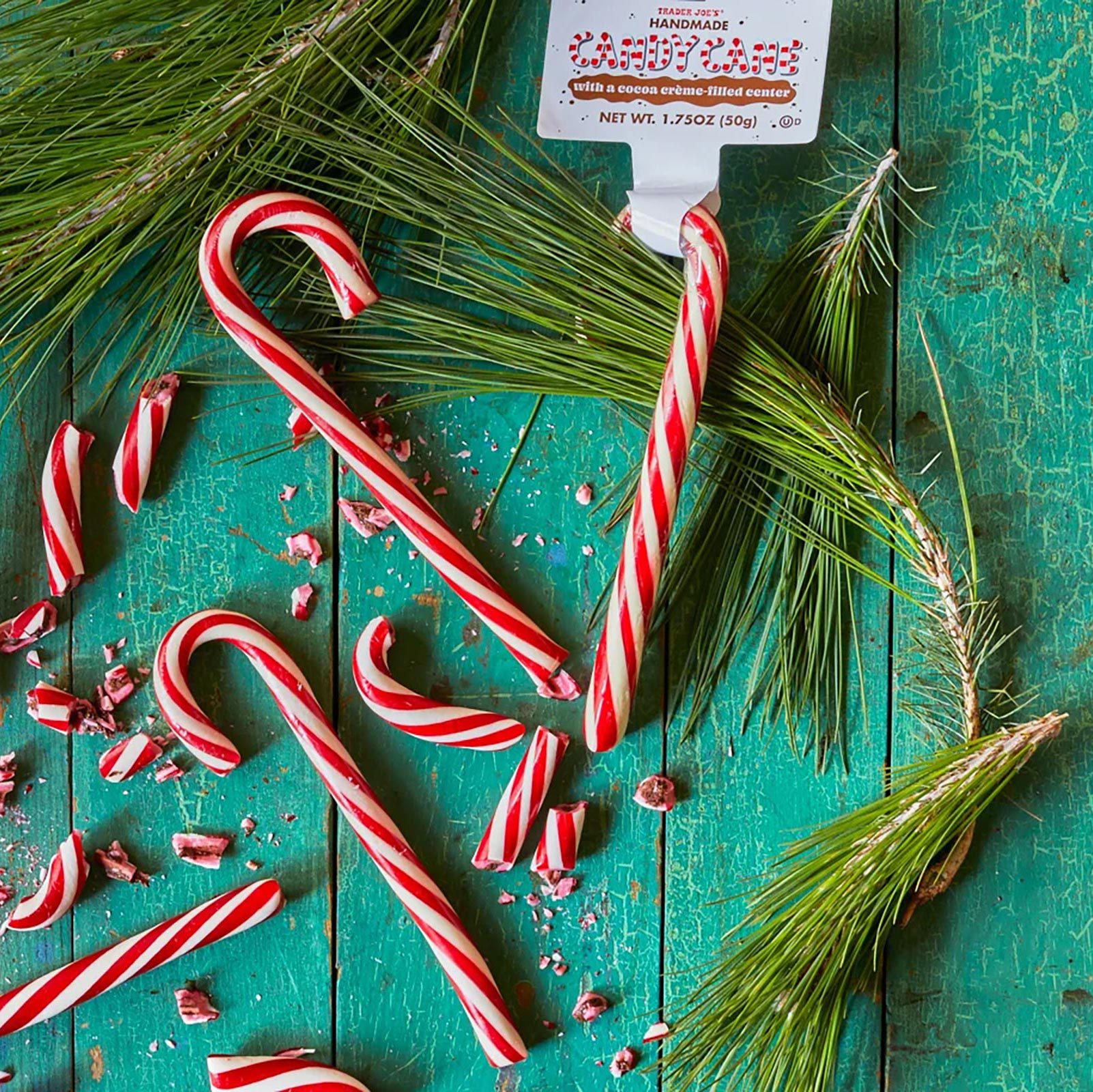 Handmade Candy Cane With Cocoa Center 2022 Tj Holiday Items