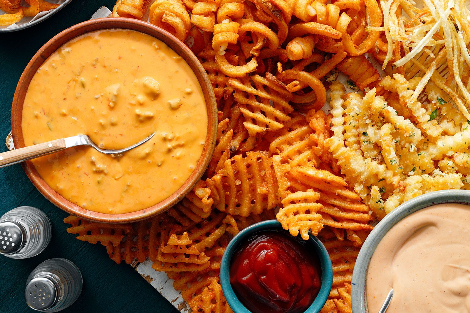 French Fry Charcuterie Board