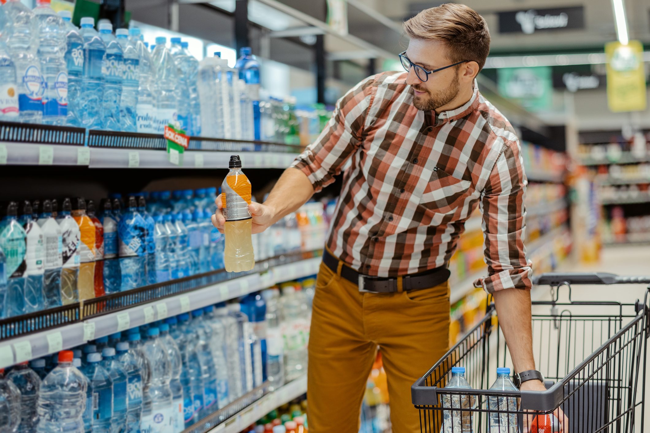 Grocery Store Male Customer