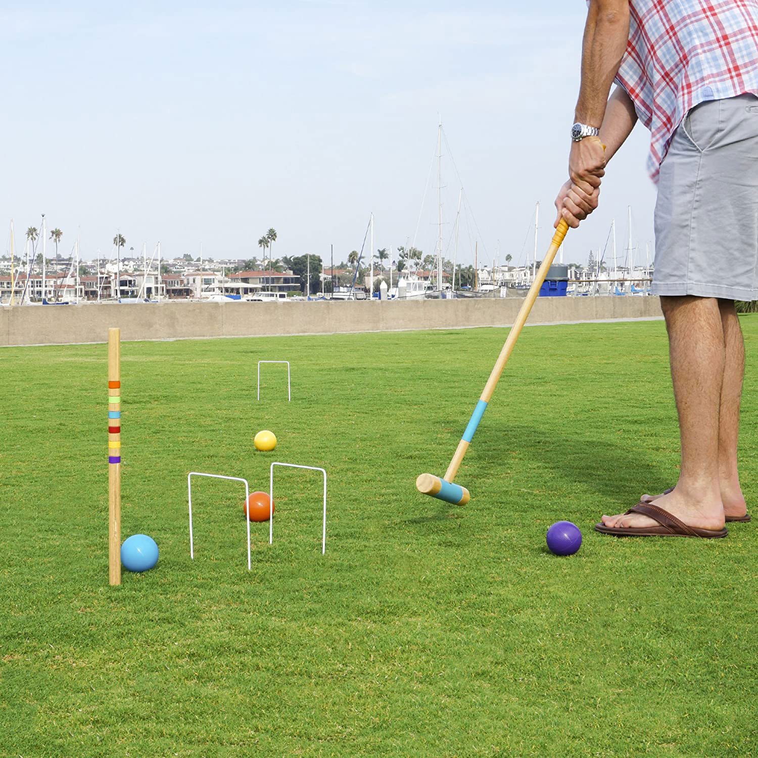 Gosports Six Player Croquet Set