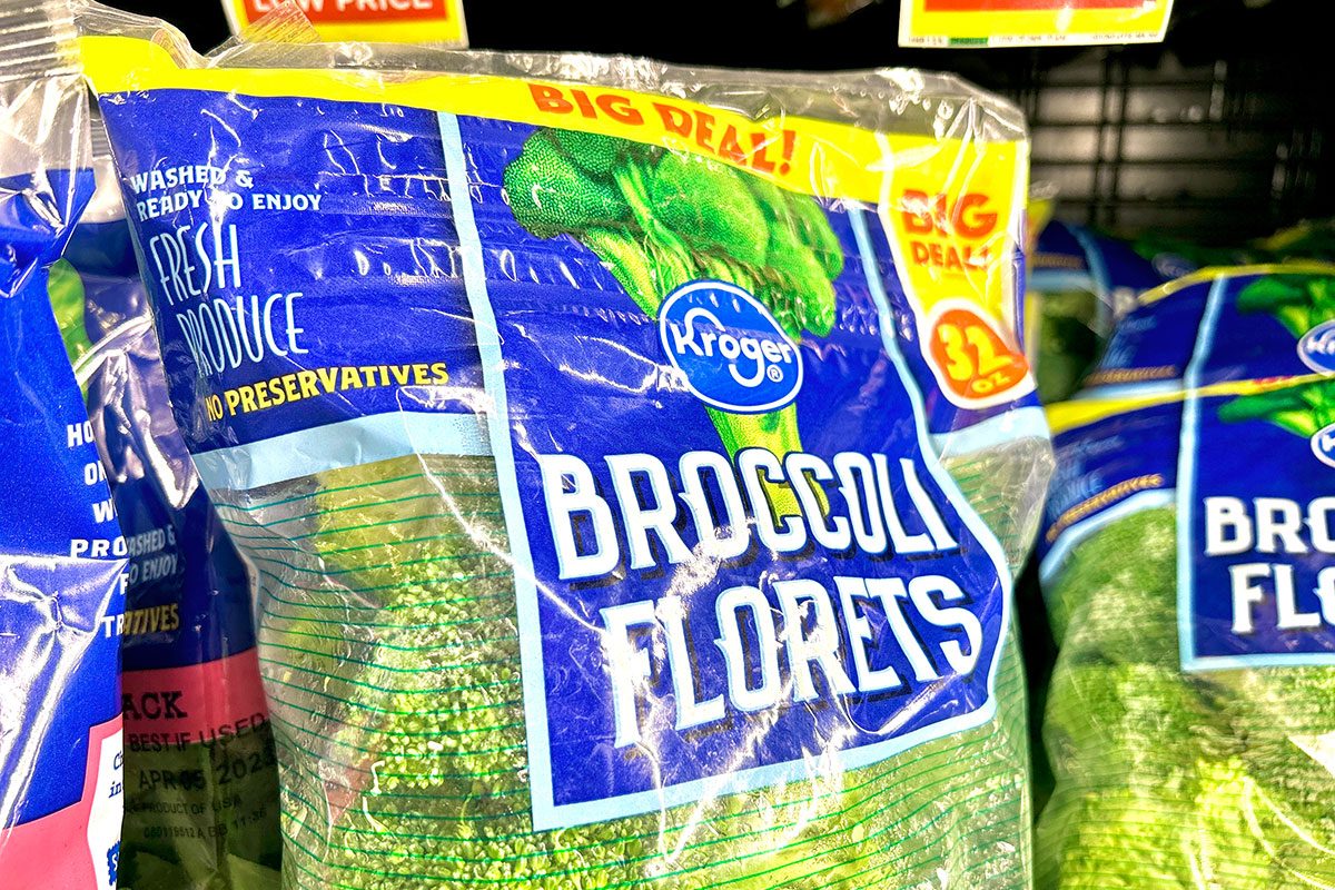 Green Stripes On Veggie Bags Darren Hartwell For Taste Of Home