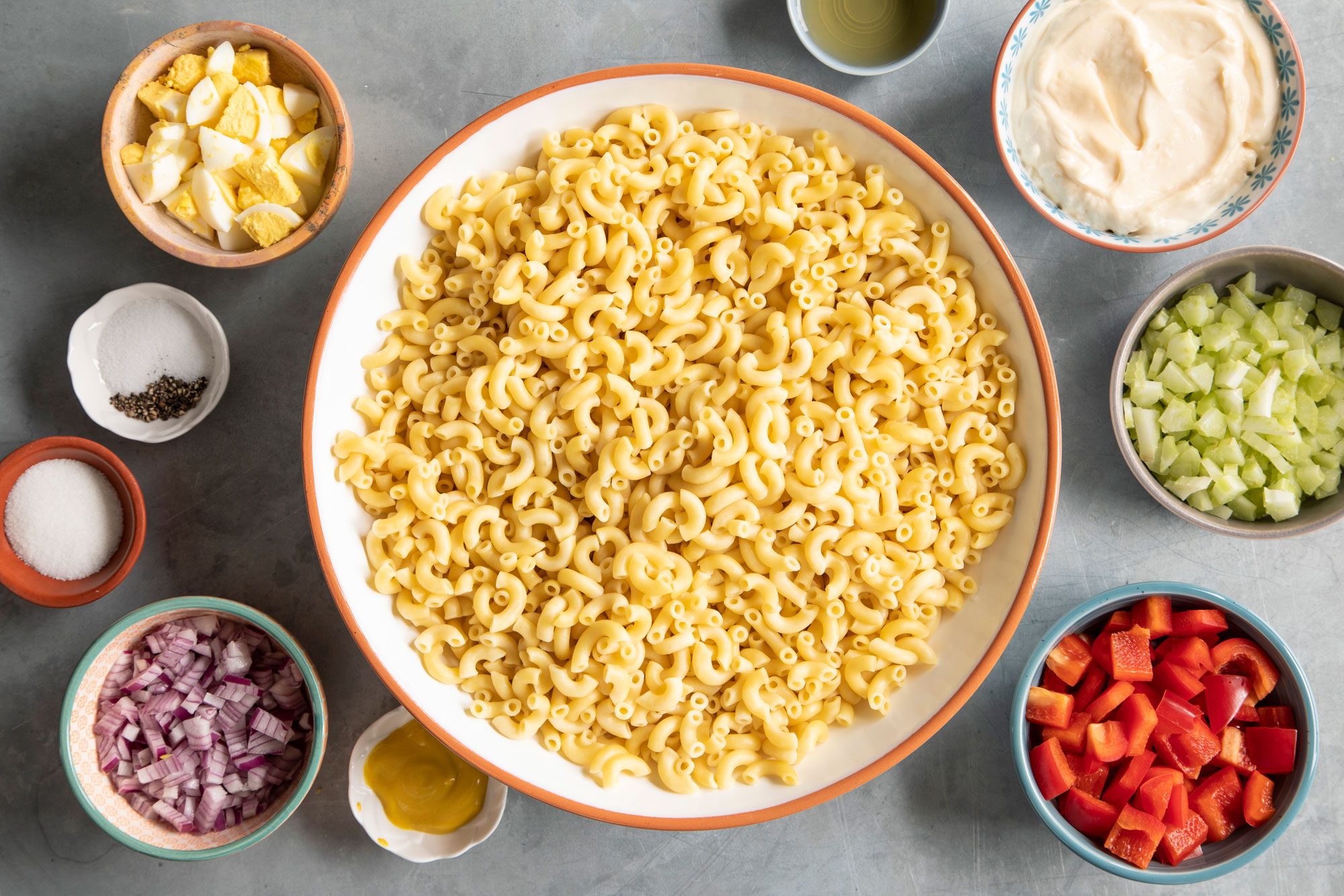 Macaroni Salad Ingredients