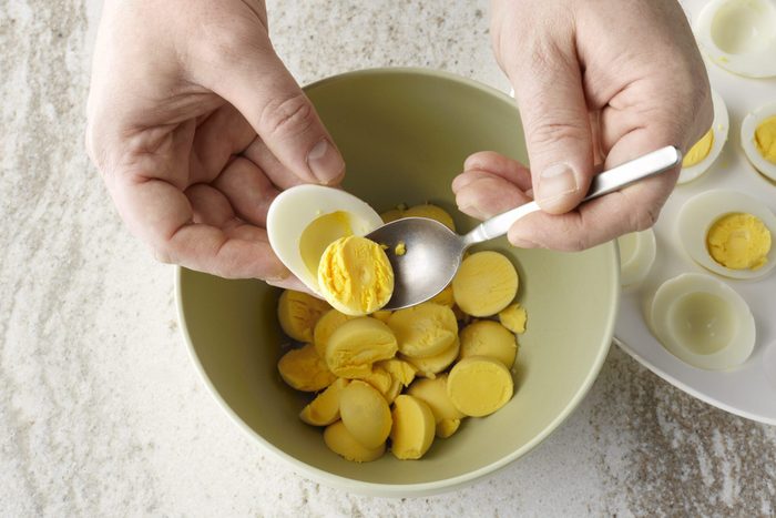 Million Dollar Deviled Eggs filling