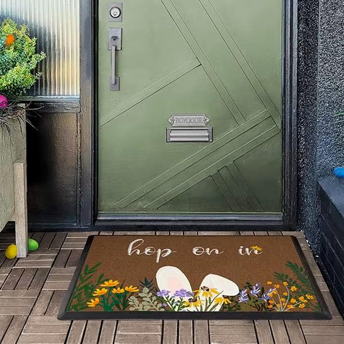Hop On In Doormat