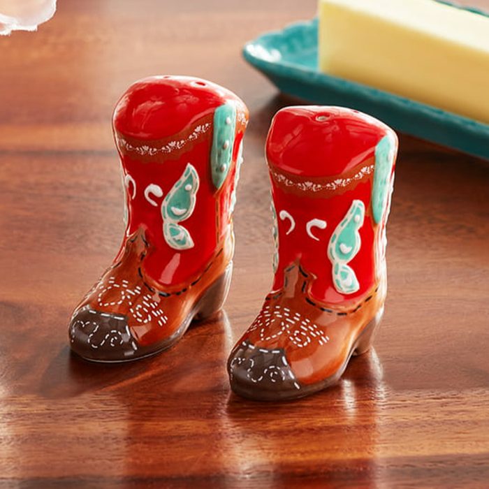 Cowboy Boots Salt And Pepper Shakers
