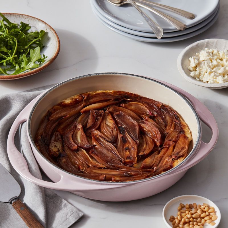 Le Creuset Heritage Tarte Tatin Dish In Shallot
