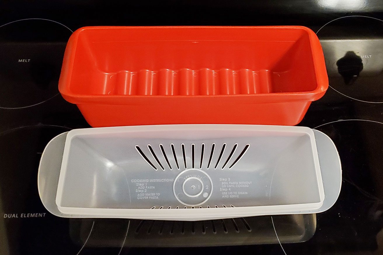 Nordic Ware microwave pasta cooker