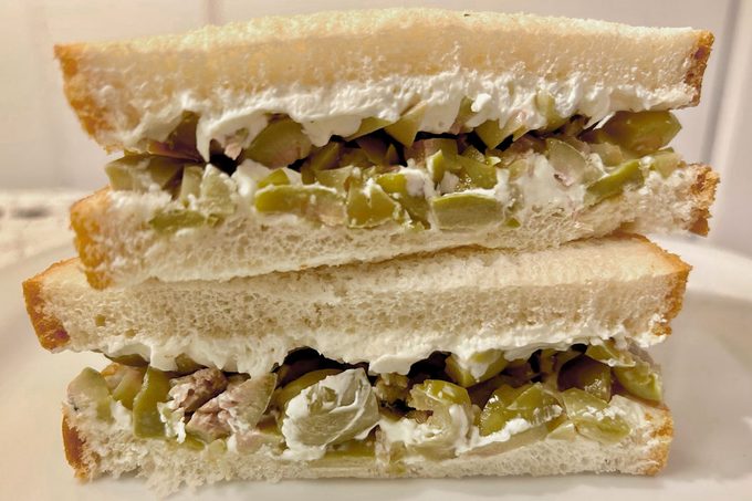 Close Cream Cheese Olive Sandwich Jason Wilson Toh