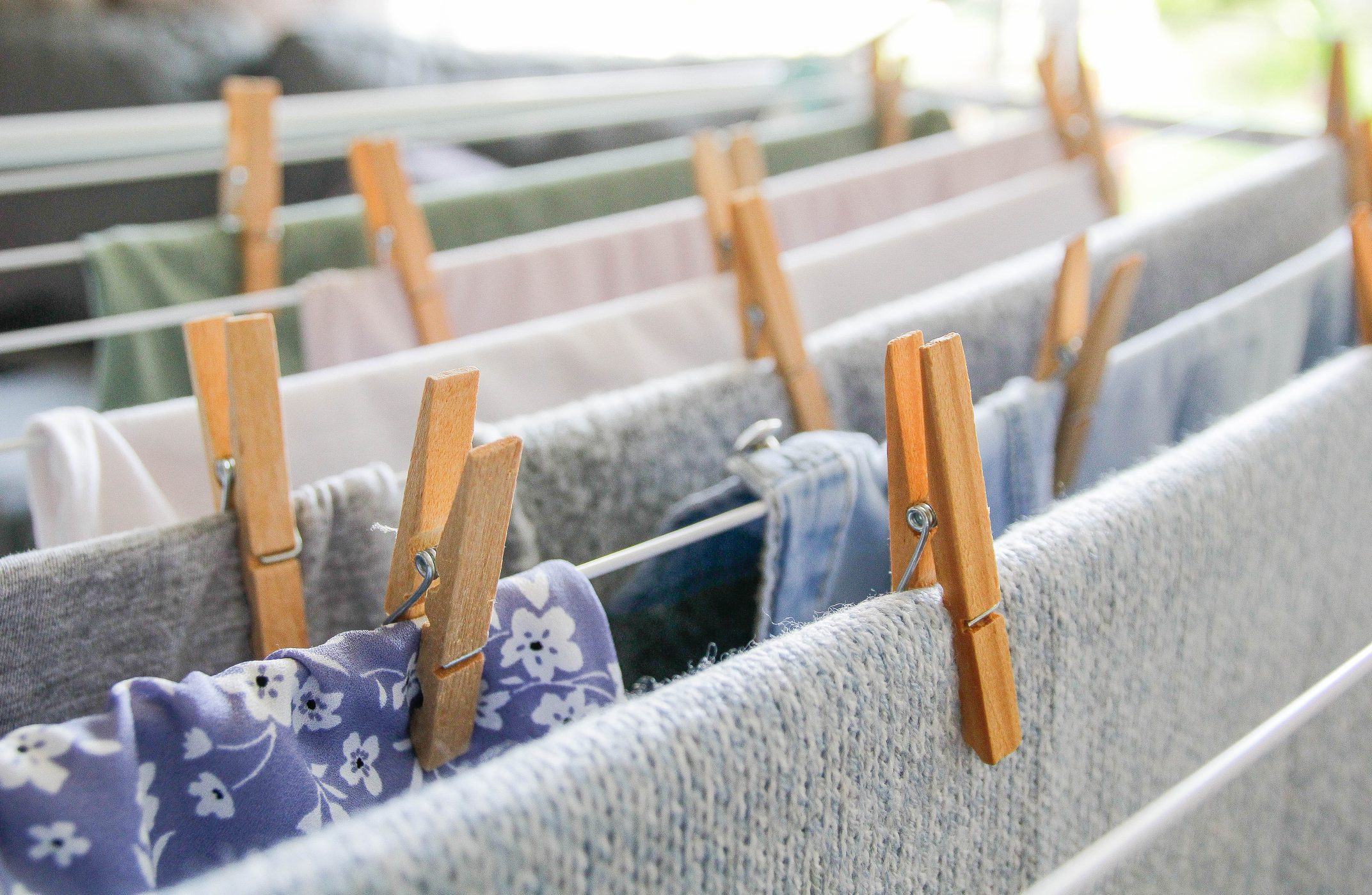 Drying clothes