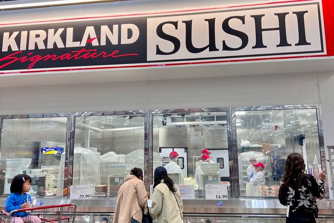 Costco Sushi Counter Lesley Balla