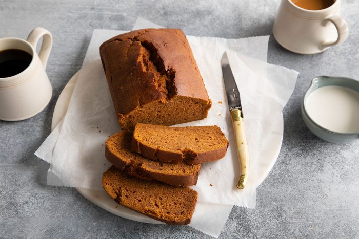 Gluten Free Pumpkin Bread sliced