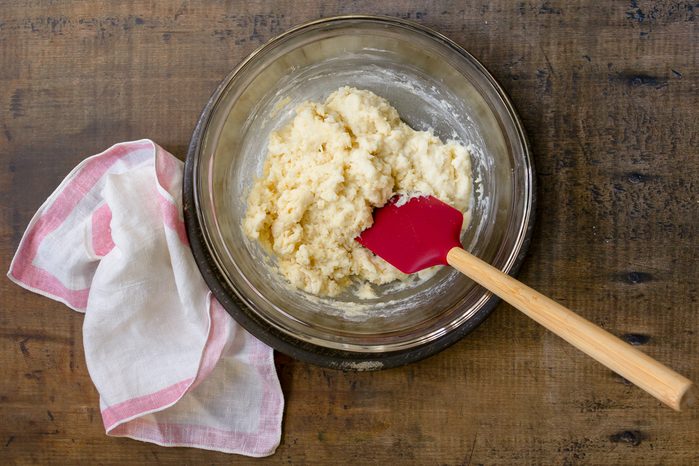Mixing Dough For Bonuts Nancy Mock For Toh