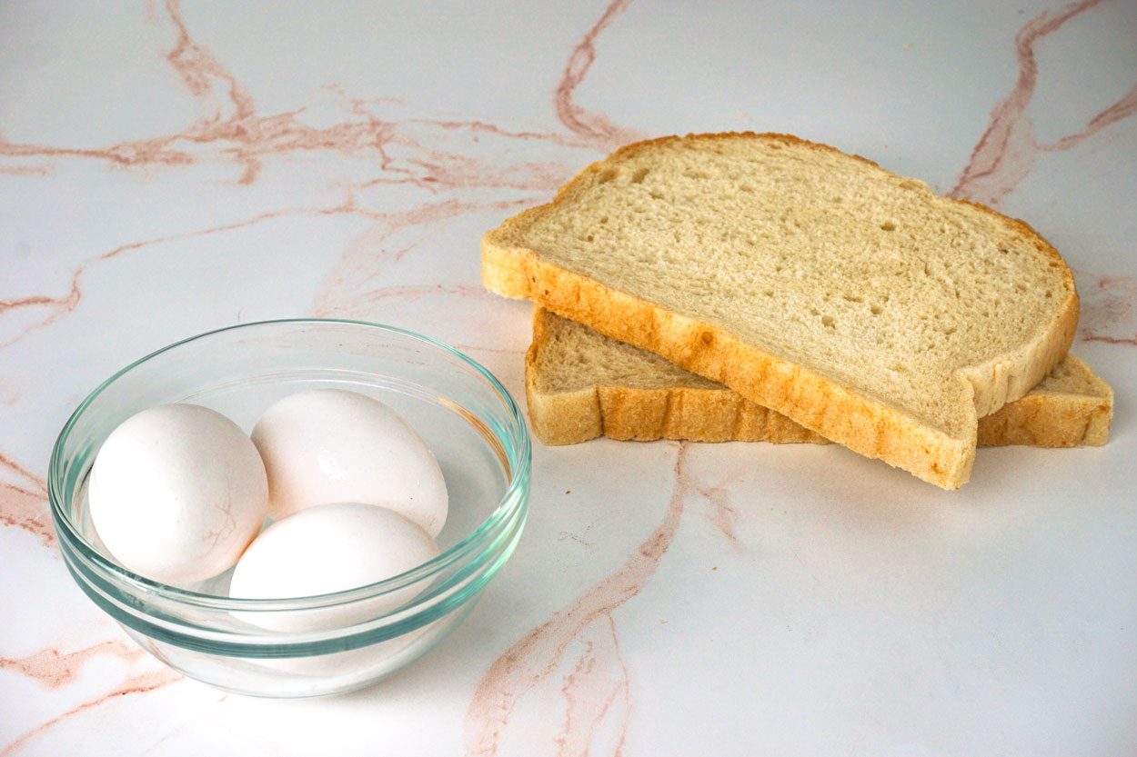 Ingredients For Dippy Eggs Lauren Habermehl For Taste Of Home