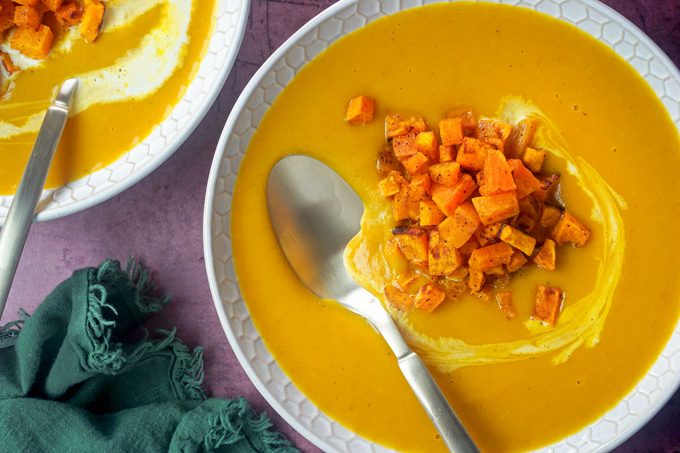 Styled Ina Garten Butternut Squash Soup Lauren Habermehl For Toh