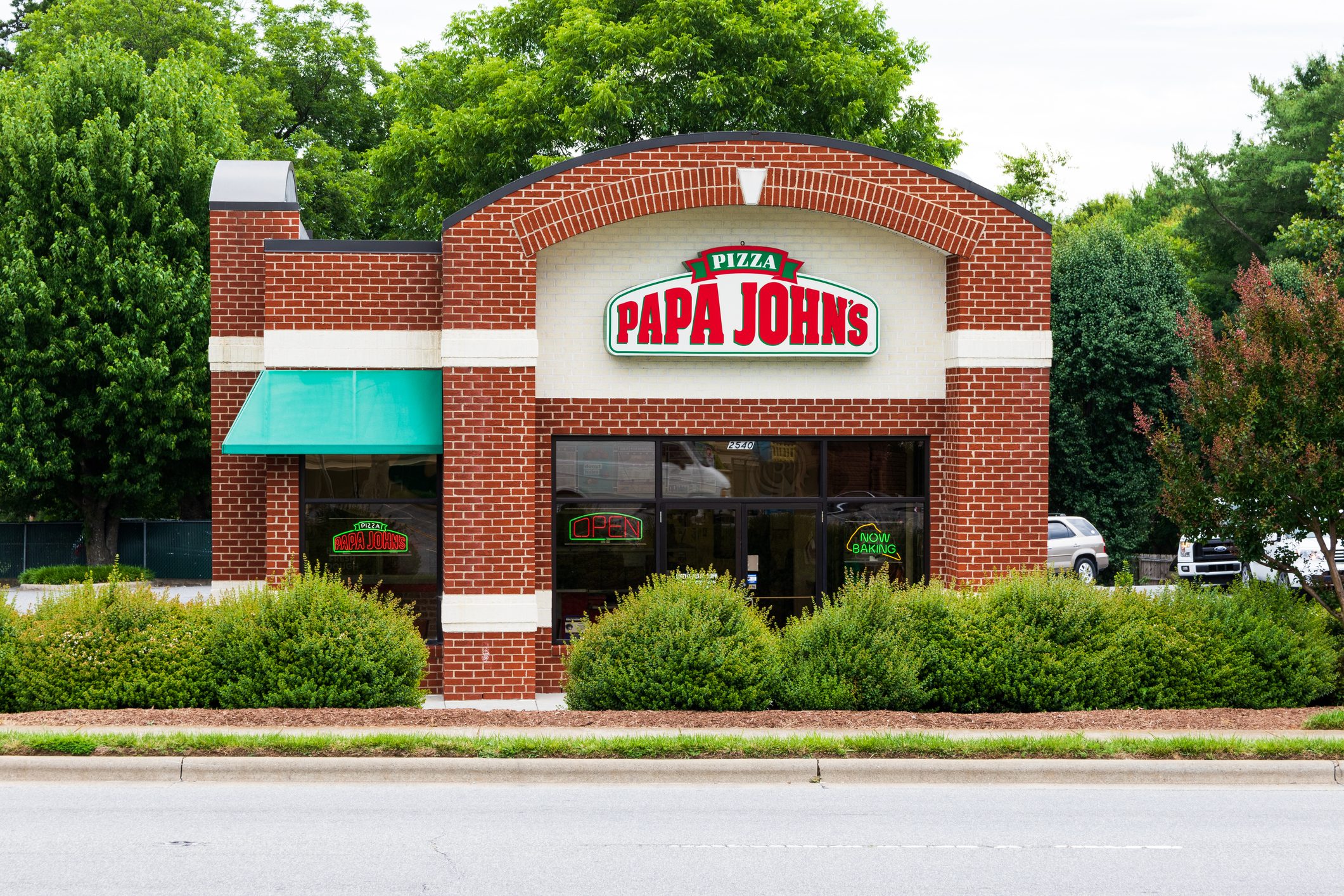 Papa John's Pizza storefront