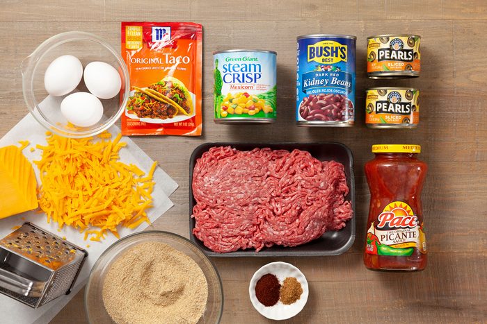 Taco Meat Loaf Ingredients
