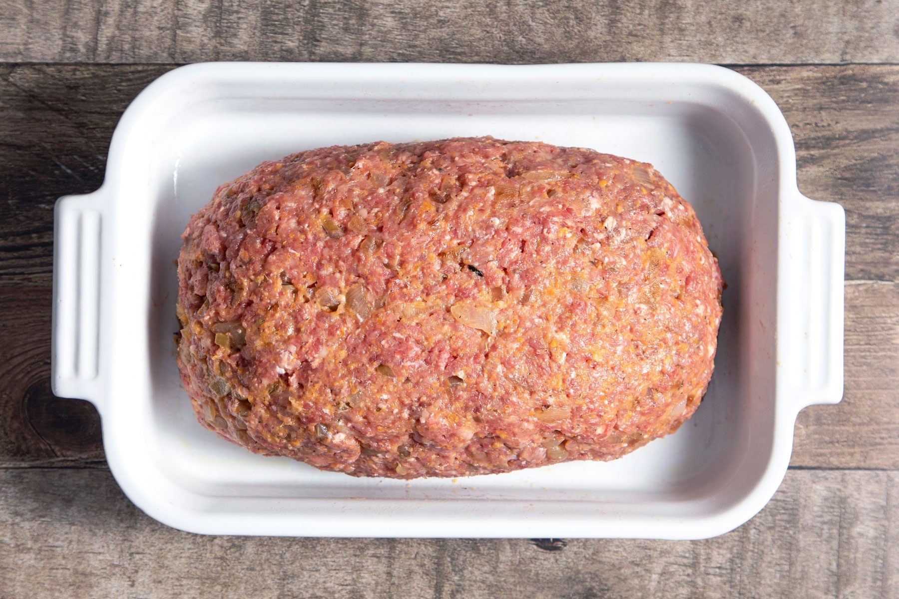 Beef And Pork Mixture in a large bowl