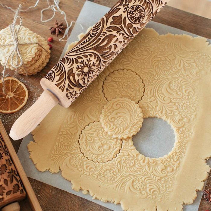 Embossed Rolling Pin Ecomm Via Amazon.com