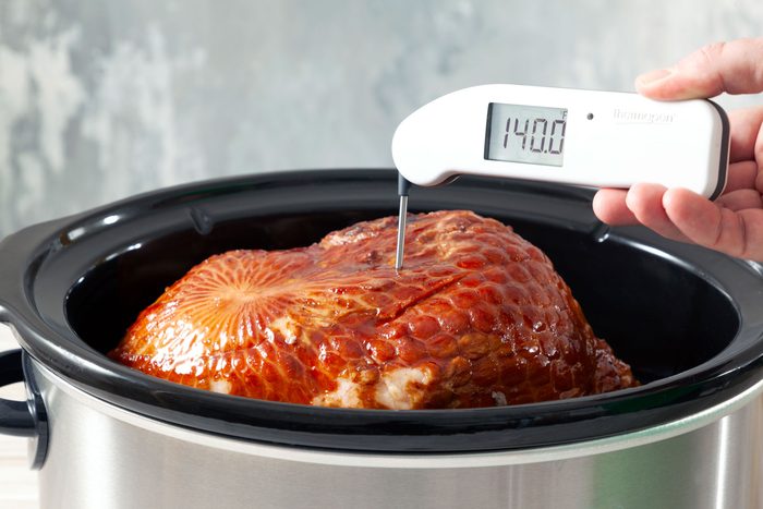 Checking temperature