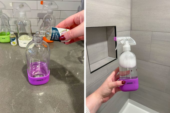 Filling empty bottle