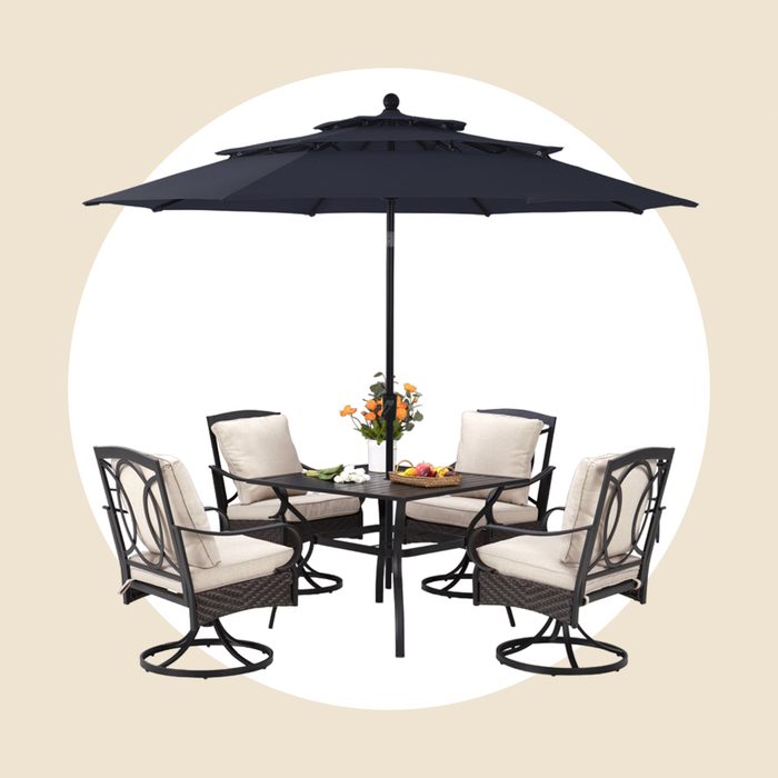 Winston Porter 4 Person Square Dining Set With Cushions Ecomm Via Wayfair.com