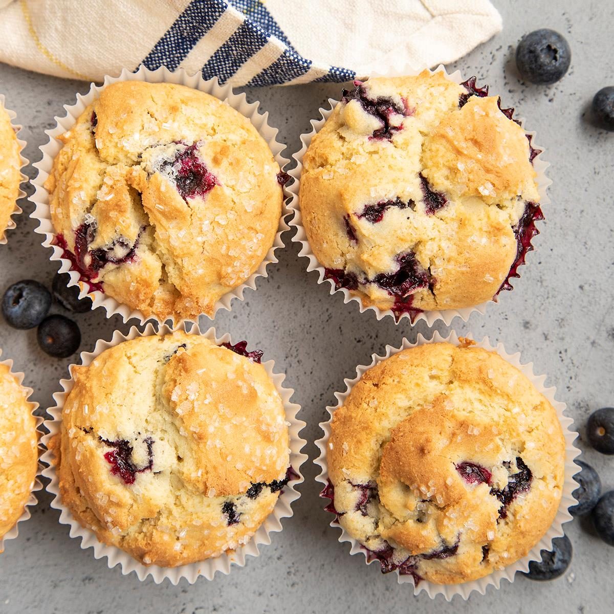 Gluten-Free Blueberry Muffins