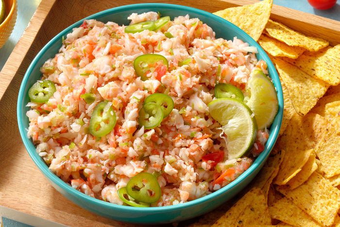 Lime Marinated Shrimp Salad