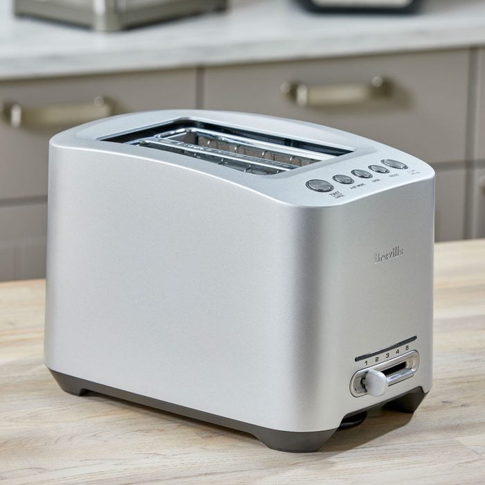 Breville Toaster on Wooden Kitchen Countertop