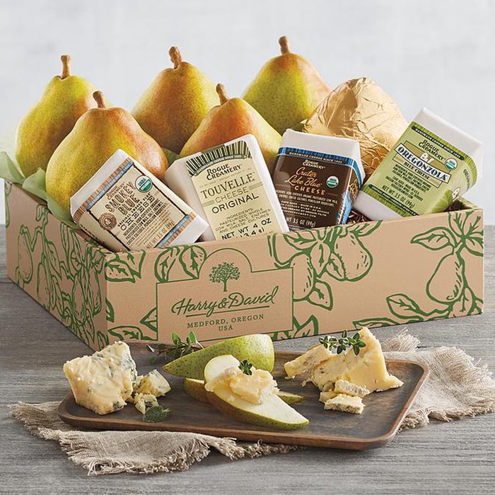 Fruit And Cheese Basket Ecomm Via Harryanddavid.com