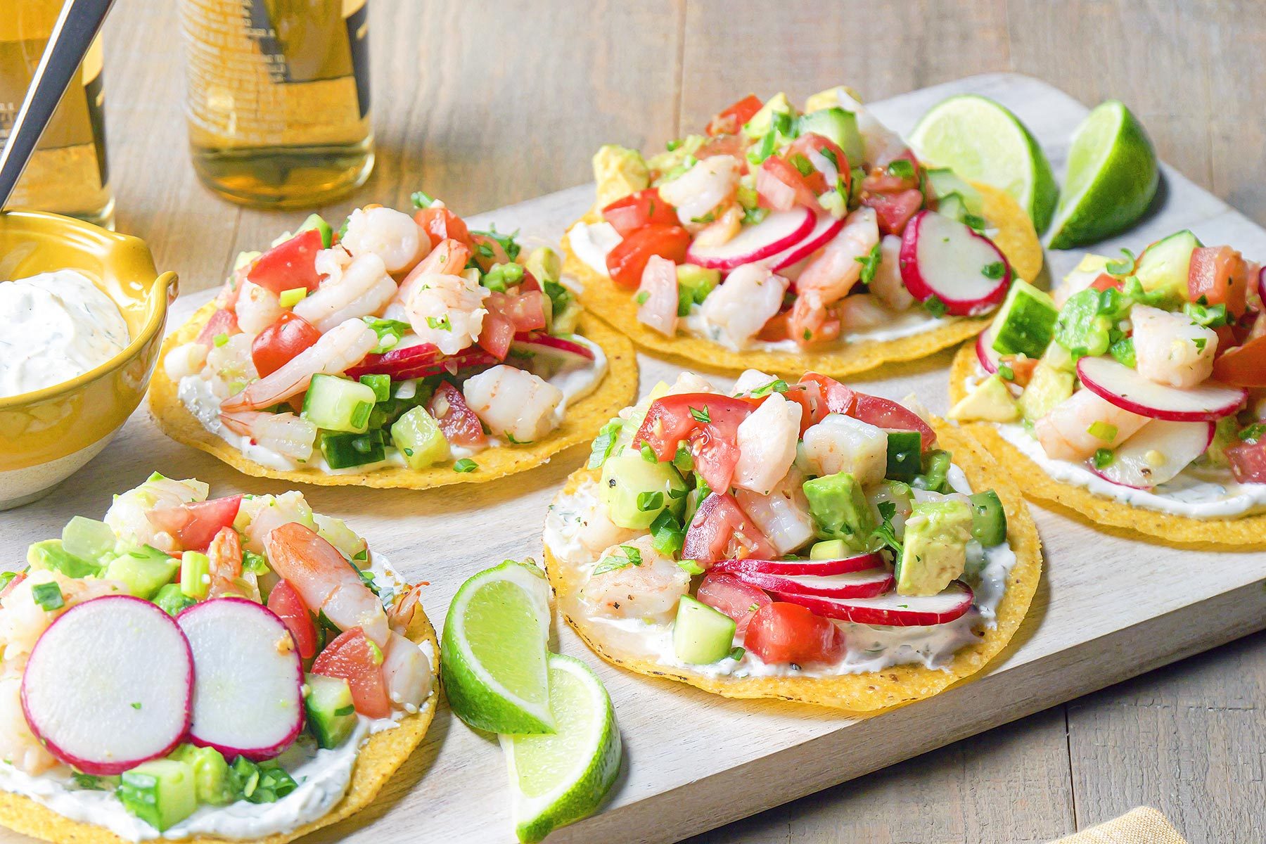 Shrimp Tostadas