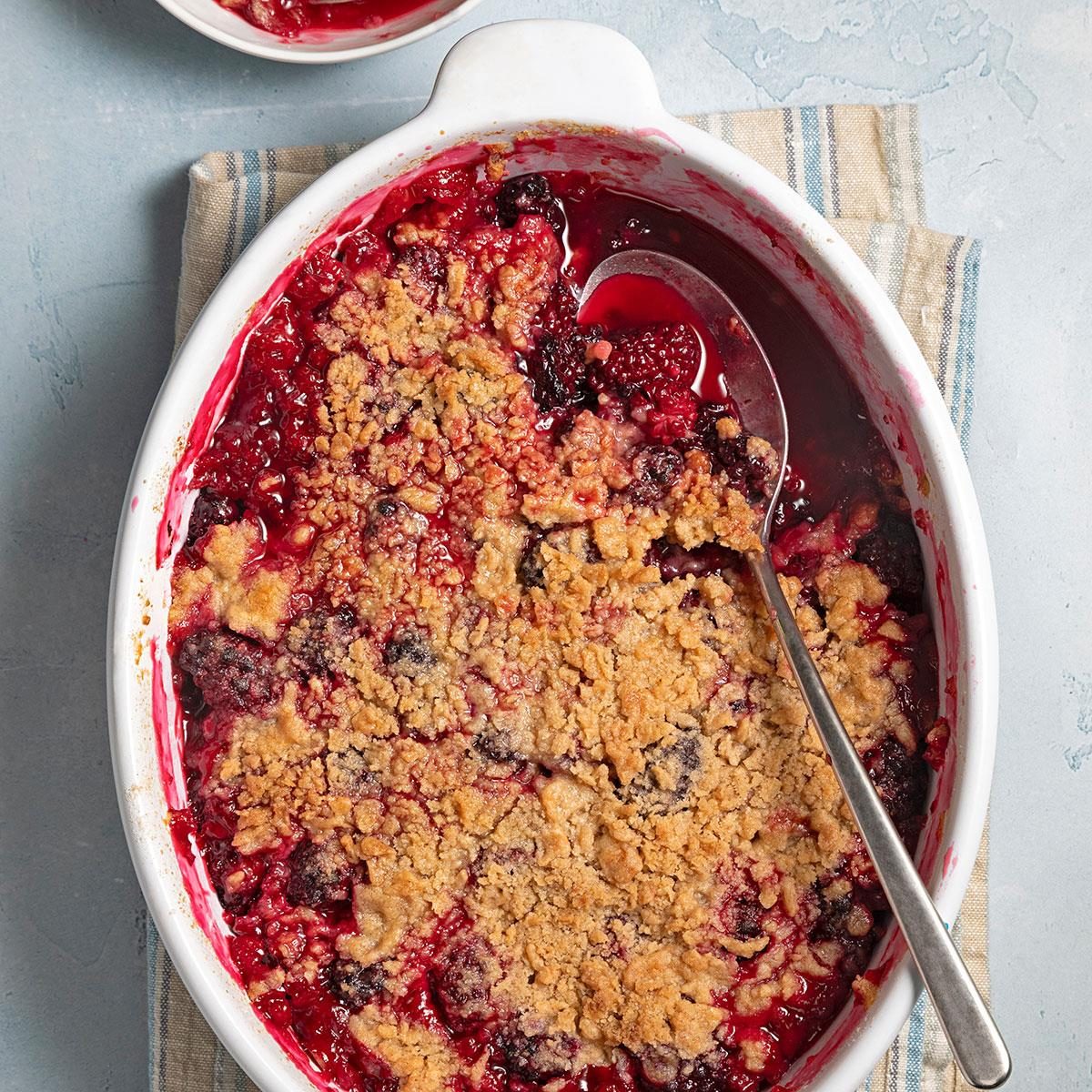 Blackberry Crumble