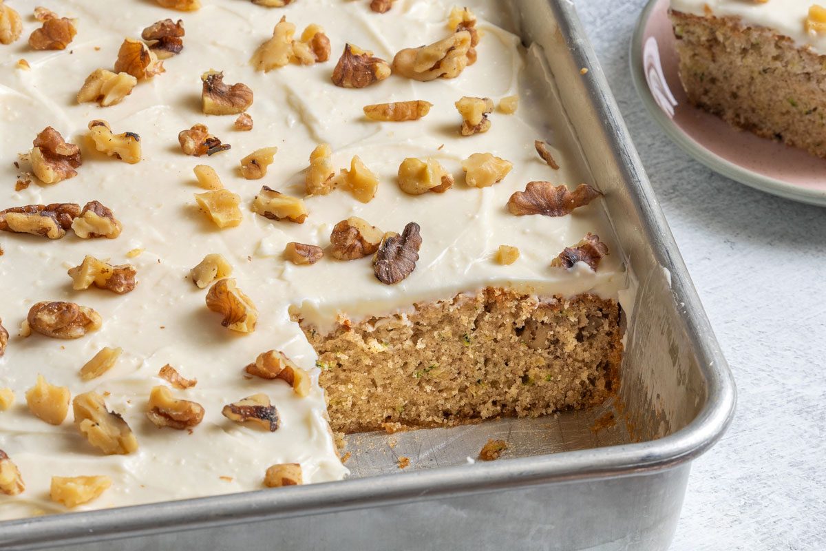 zucchini Cake close up