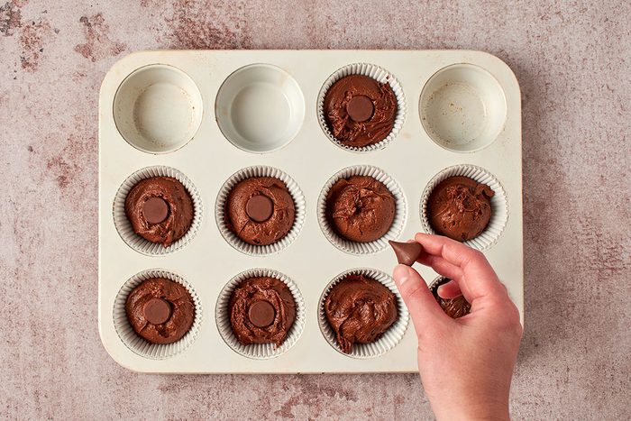 Add chocolate kisses