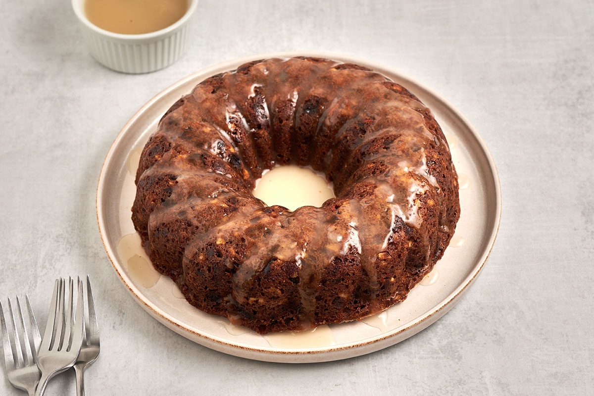 This carrot pudding by Taste of Home gets its soft, airy texture as it's gently steamed until the batter is just cooked through.