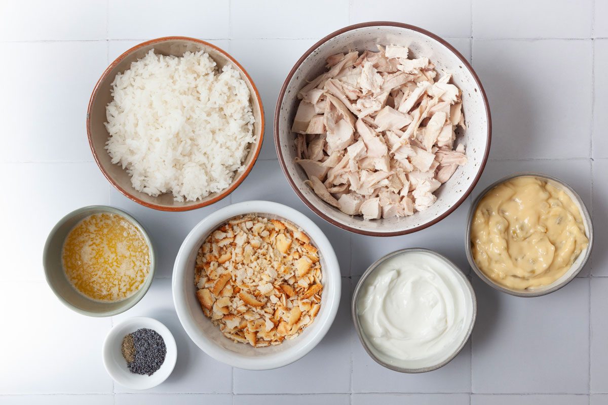 Ingredient shot of Taste of Home Poppy Seed Chicken